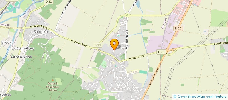 localisation de l'entreprise MADAME CHRISTINE PICAULT  ARPAJON