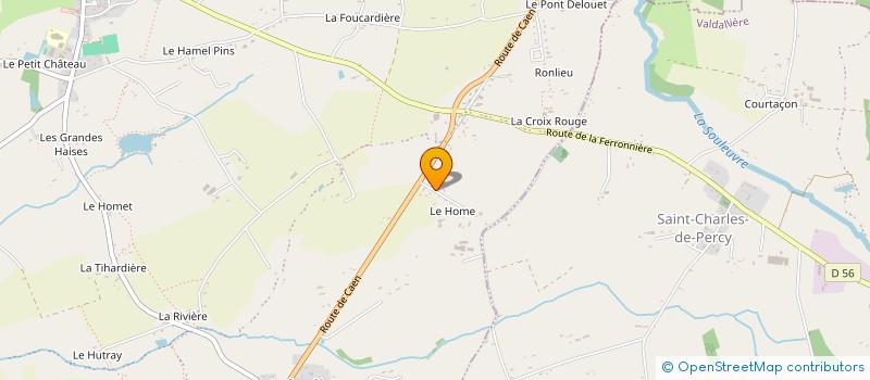 localisation de l'entreprise MADAME CHRISTINE PIERRE à SOULEUVRE EN BOCAGE