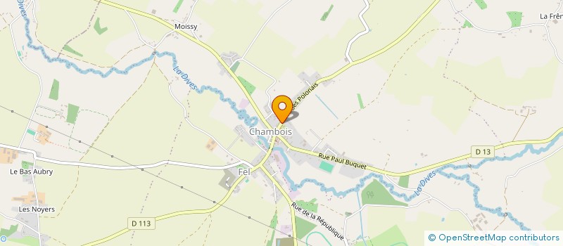 localisation de l'entreprise MADAME CHRISTINE PINOT à GOUFFERN EN AUGE