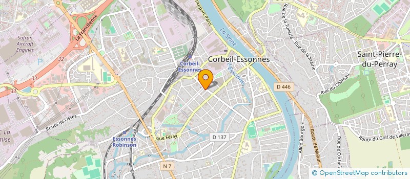 localisation de l'entreprise MADAME CHRISTINE PIOT à CORBEIL-ESSONNES