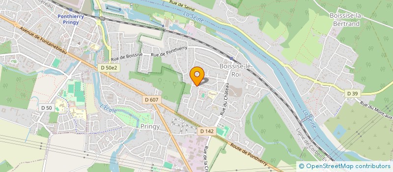 localisation de l'entreprise MADAME CHRISTINE PISON  BOISSISE-LE-ROI