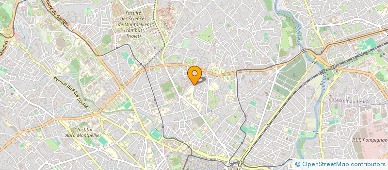 localisation de l'entreprise MADAME CHRISTINE PISTOULET à MONTPELLIER