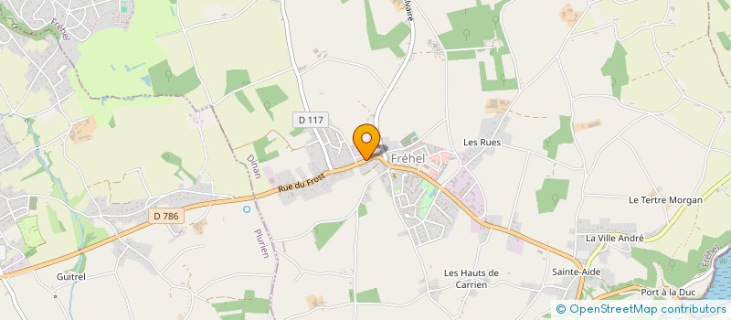 localisation de l'entreprise MADAME CHRISTINE PITOU  FREHEL