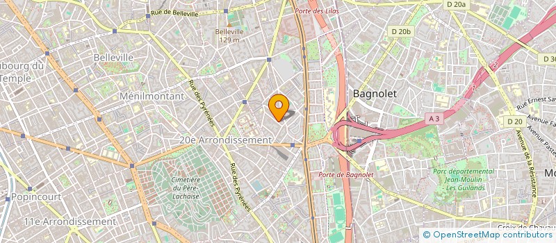 localisation de l'entreprise MADAME CHRISTINE PLANCHE  PARIS