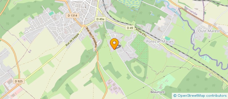 localisation de l'entreprise MADAME CHRISTINE PLOUARD  CRIEL-SUR-MER