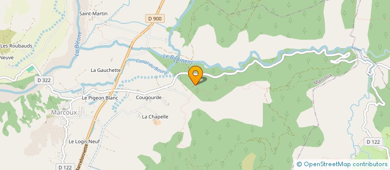 localisation de l'entreprise MADAME CHRISTINE POGUNTKE  PRADS HAUTE BLEONE