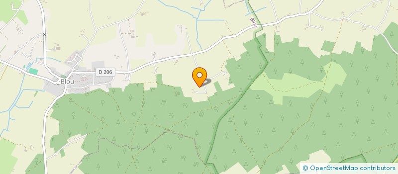 localisation de l'entreprise MADAME CHRISTINE PORCHER  BLOU