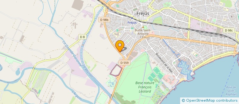 localisation de l'entreprise MADAME CHRISTINE POTABES à FREJUS