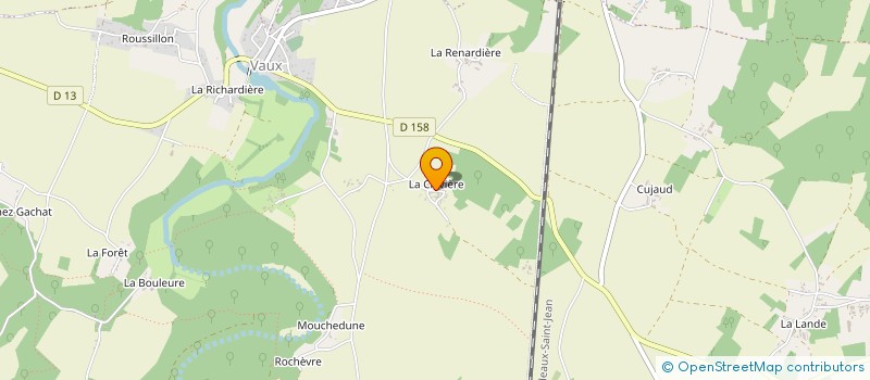 localisation de l'entreprise MADAME CHRISTINE POTTER à VALENCE-EN-POITOU
