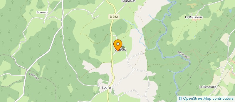 localisation de l'entreprise MADAME CHRISTINE POUGET  NEUVIC