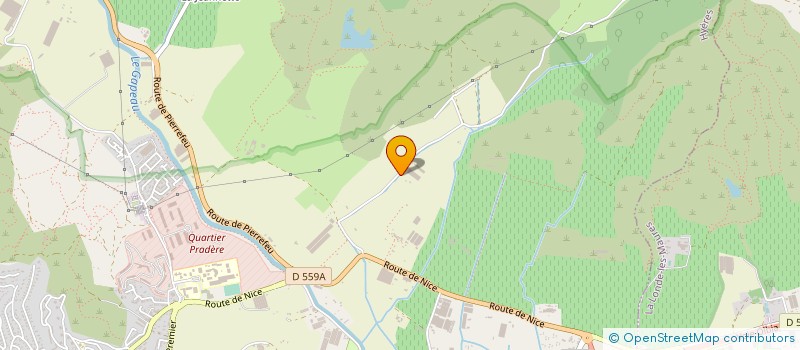 localisation de l'entreprise MADAME CHRISTINE POURRIERE à HYERES