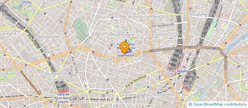 localisation de l'entreprise MADAME CHRISTINE POWELL  PARIS