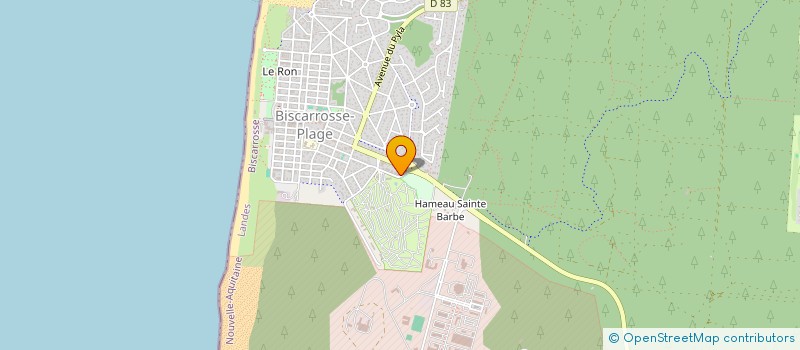 localisation de l'entreprise MADAME CHRISTINE PRUDHOMME  LEZARDRIEUX