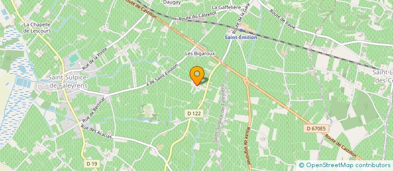 localisation de l'entreprise MADAME CHRISTINE RAMBEAUD  SAINT-SULPICE-DE-FALEYRENS