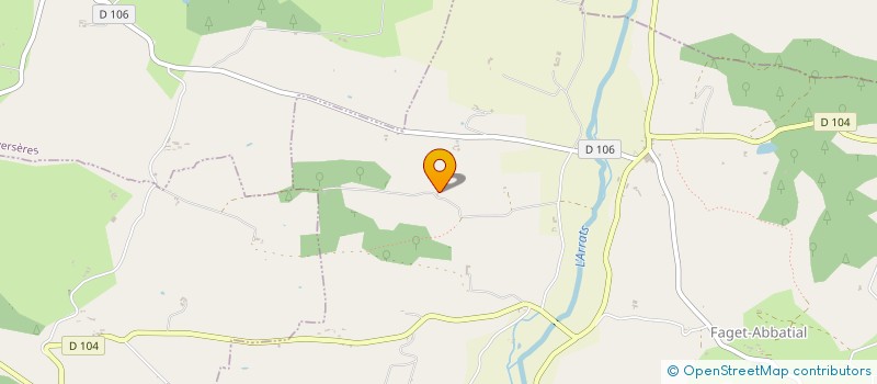 localisation de l'entreprise MADAME CHRISTINE RAMOUNEDA  FAGET-ABBATIAL