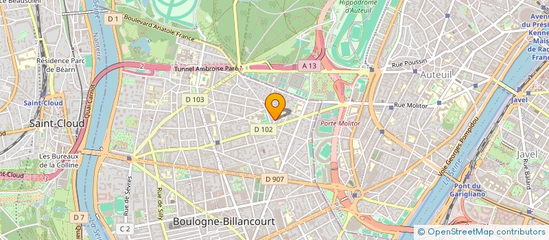 localisation de l'entreprise MADAME CHRISTINE RASTOIN à BOULOGNE-BILLANCOURT