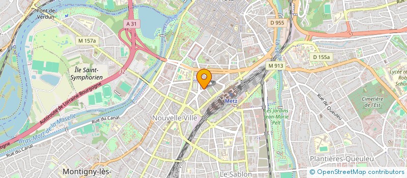 localisation de l'entreprise MADAME CHRISTINE RATSIANOHARANA  METZ