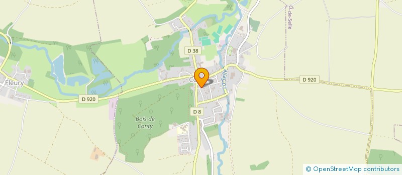 localisation de l'entreprise MADAME CHRISTINE RATTIER  CONTY