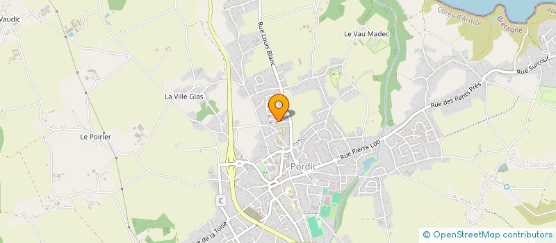 localisation de l'entreprise MADAME CHRISTINE RAULT à PORDIC