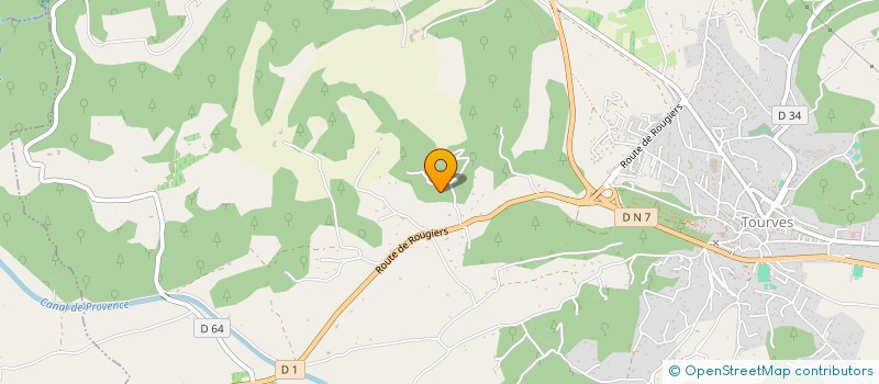 localisation de l'entreprise MADAME CHRISTINE RAYNAL  TOURVES