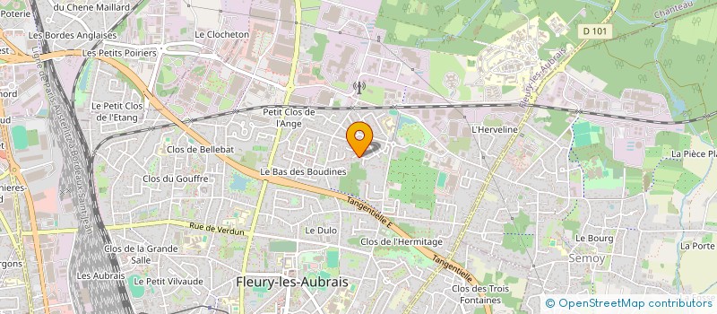 localisation de l'entreprise MADAME CHRISTINE REGEART à FLEURY-LES-AUBRAIS