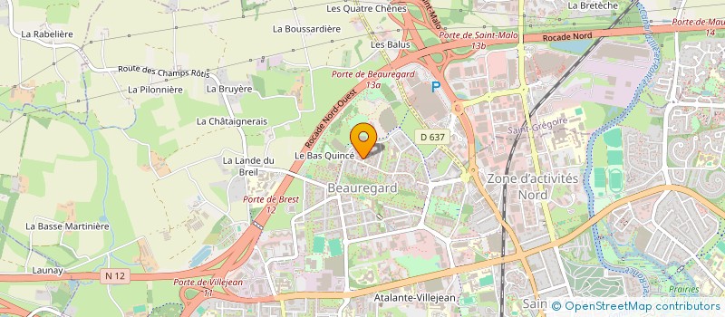 localisation de l'entreprise MADAME CHRISTINE REINA  RENNES