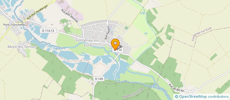 localisation de l'entreprise MADAME CHRISTINE REINAUD à FONTENAY-SUR-EURE