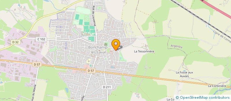 localisation de l'entreprise MADAME CHRISTINE REMON à BONCHAMP-LES-LAVAL