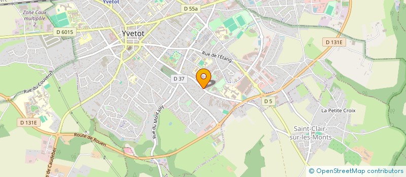 localisation de l'entreprise MADAME CHRISTINE REMOUSSIN  YVETOT