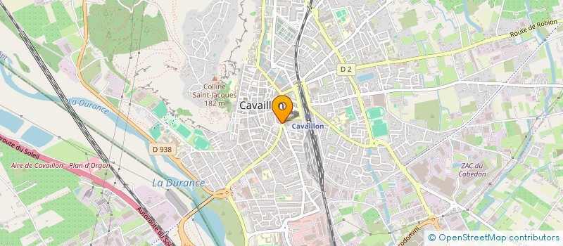 localisation de l'entreprise MADAME CHRISTINE REMY  CAVAILLON