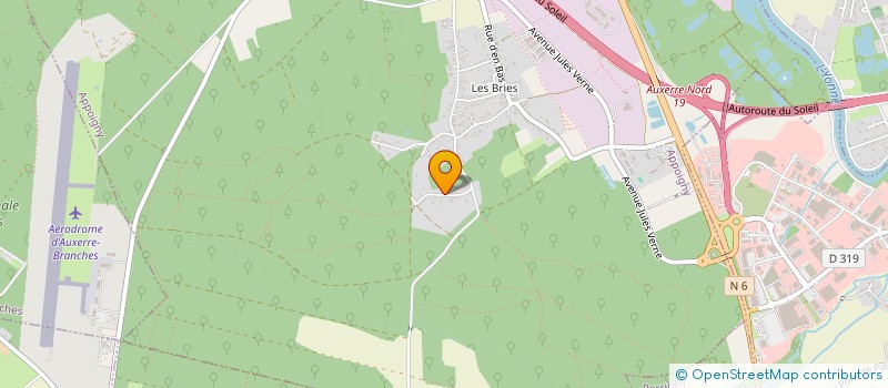 localisation de l'entreprise MADAME CHRISTINE RENARD  APPOIGNY