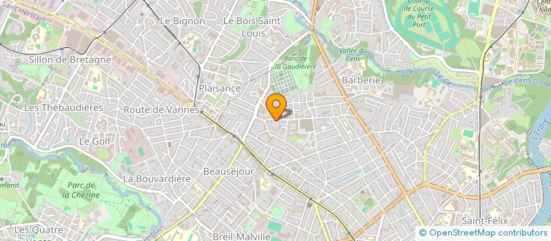 localisation de l'entreprise MADAME CHRISTINE RENAUDINEAU à NANTES