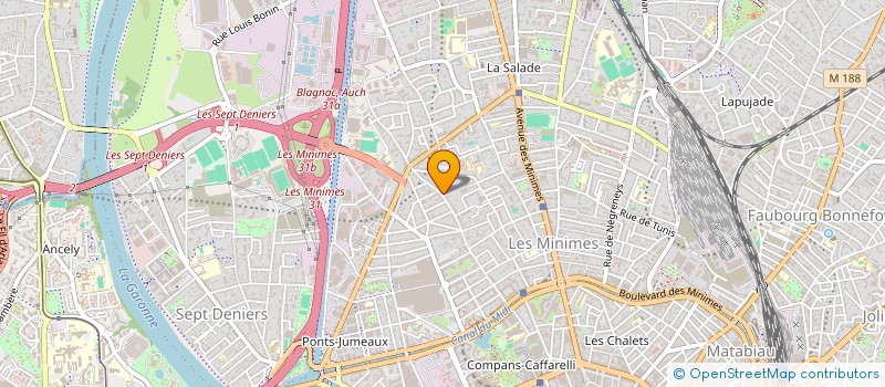 localisation de l'entreprise MADAME CHRISTINE RENAUX à TOULOUSE