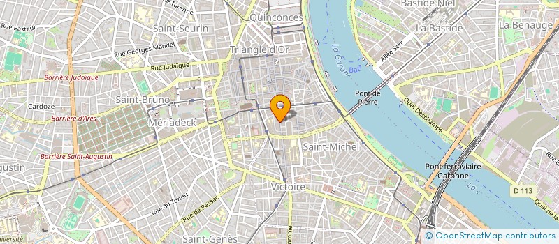localisation de l'entreprise MADAME CHRISTINE RESPAUD à BORDEAUX