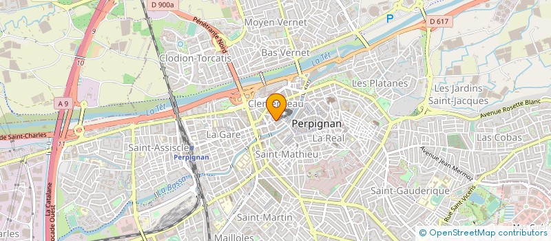 localisation de l'entreprise MADAME CHRISTINE RESPAUT  PERPIGNAN