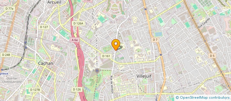localisation de l'entreprise MADAME CHRISTINE REVAULT D ALLONNES BONNEFOY à VILLEJUIF
