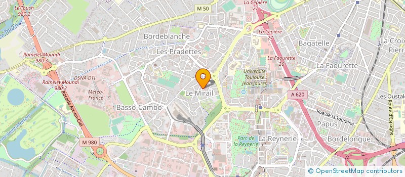 localisation de l'entreprise MADAME CHRISTINE REVEL à TOULOUSE