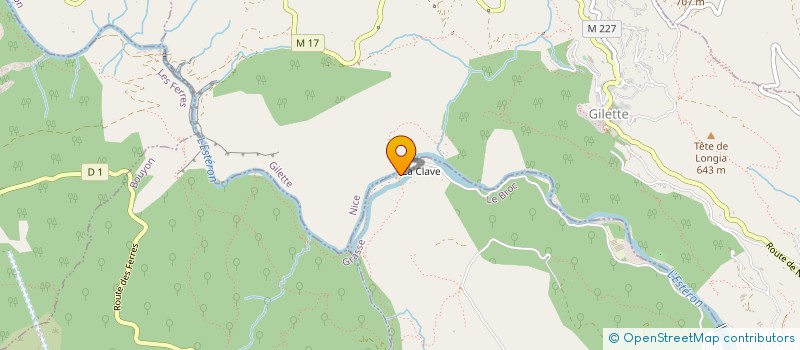 localisation de l'entreprise MADAME CHRISTINE REYMOND  LE BROC