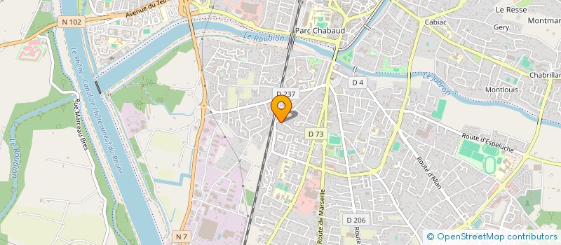 localisation de l'entreprise MADAME CHRISTINE REYNAUD  MONTELIMAR