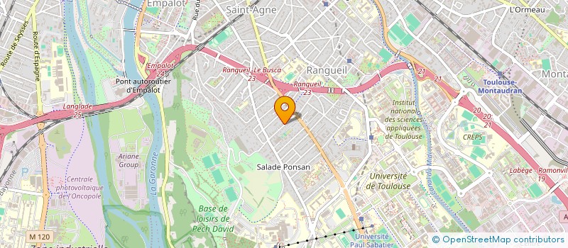 localisation de l'entreprise MADAME CHRISTINE RIBADIER à TOULOUSE