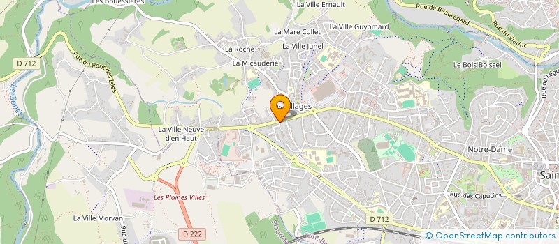 localisation de l'entreprise MADAME CHRISTINE RICATTE à SAINT-BRIEUC