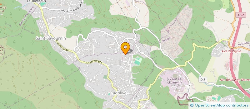 localisation de l'entreprise MADAME CHRISTINE RICCI  CADOLIVE