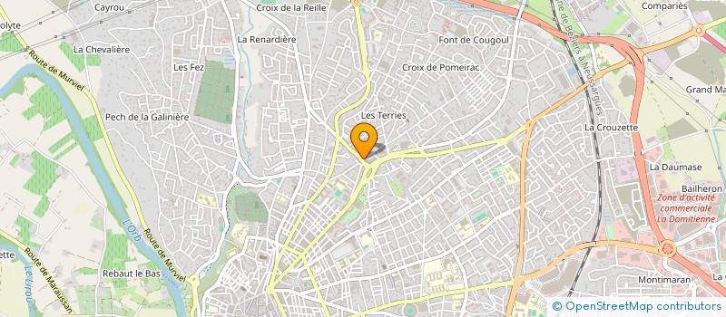 localisation de l'entreprise MADAME CHRISTINE RICO à BEZIERS