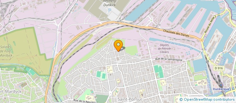 localisation de l'entreprise MADAME CHRISTINE RIDELLE à DUNKERQUE