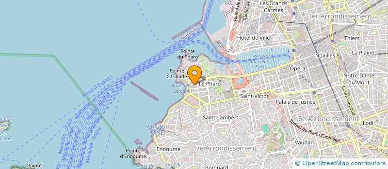 localisation de l'entreprise MADAME CHRISTINE RIERA à MARSEILLE