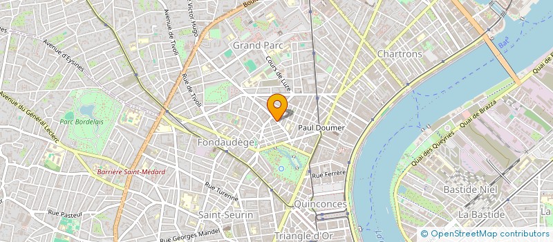 localisation de l'entreprise MADAME CHRISTINE RIEU à BORDEAUX