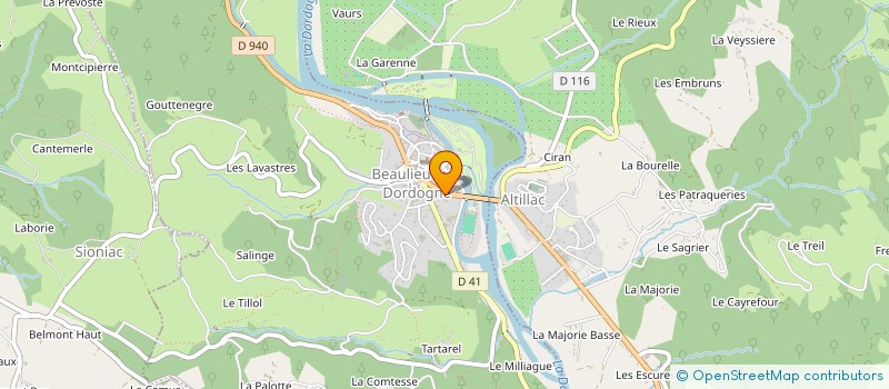 localisation de l'entreprise MADAME CHRISTINE RIGAL à BEAULIEU-SUR-DORDOGNE