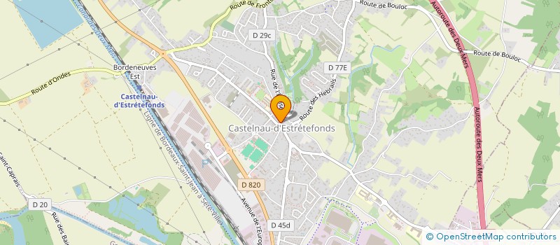 localisation de l'entreprise MADAME CHRISTINE RIVES à CASTELNAU-D'ESTRETEFONDS