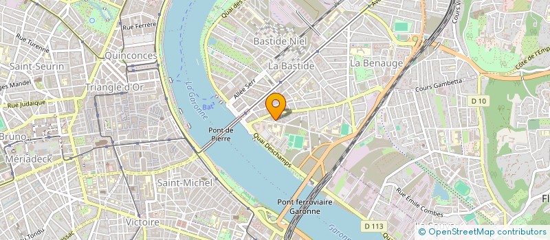 localisation de l'entreprise MADAME CHRISTINE RIVIERES à BORDEAUX