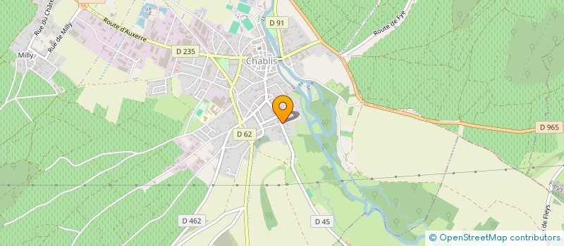 localisation de l'entreprise MADAME CHRISTINE ROBIN  CHABLIS